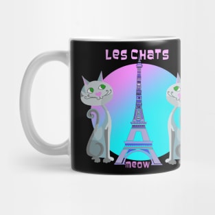 Les Chats Meow Mug